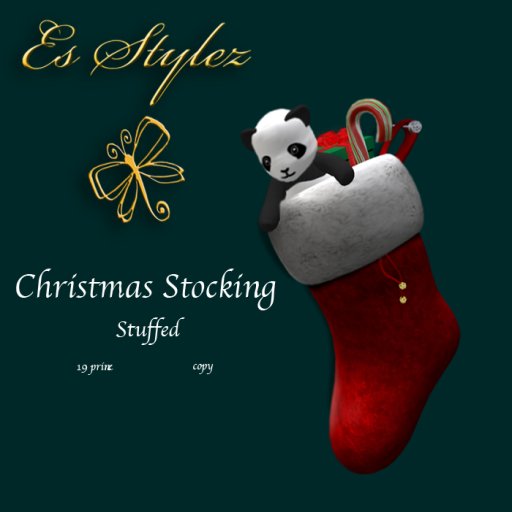 ~*Es Stylez*~ Christmas Stocking - Stuffed