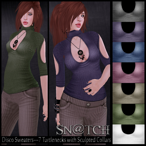 :::Sn@tch Disco Sweaters (Pales):::