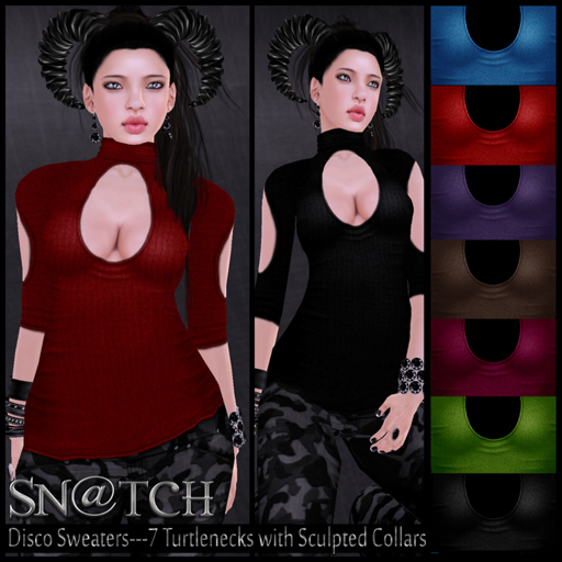:::Sn@tch Disco Sweaters (Darks):::