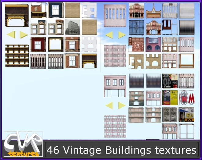 46 Vintage Buildings textures