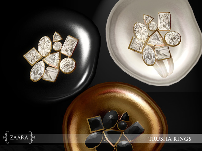 Zaara : Trusha rings *FATPACK* 