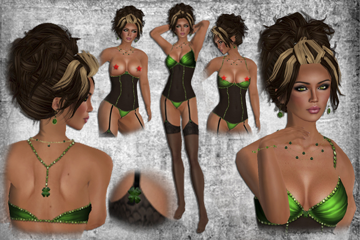 *Inspirations* Emerald Envy Lingerie