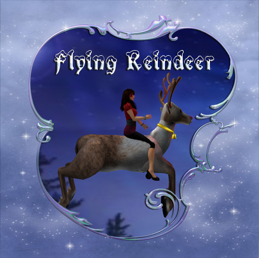 Christmas Flying Reindeer! Have some fun this season!