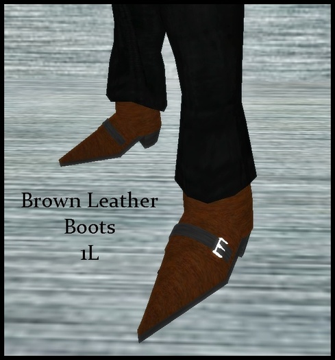 Brown Leather Boots