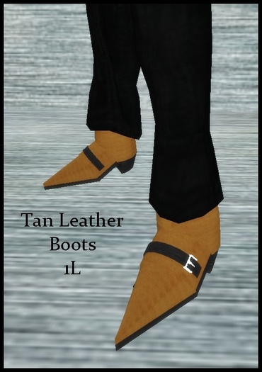 Tan Leather Boots