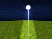Lamp Post with Light Pool (One of my series of Art Deco, Designer and Commercial Items)