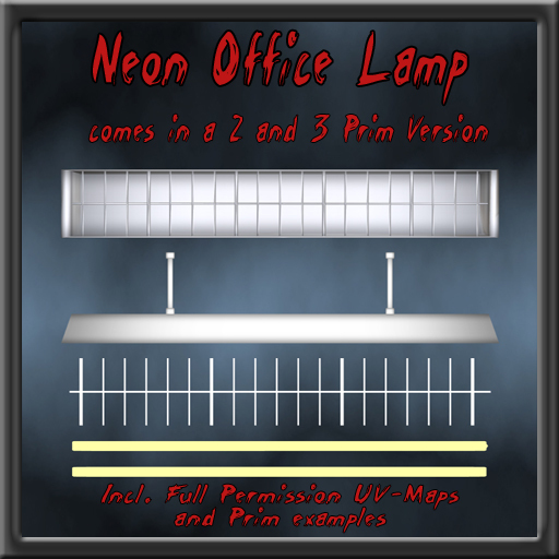 FCD Sculpted Neon Office Lamp