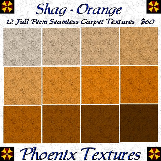 Loop Shag Orange
