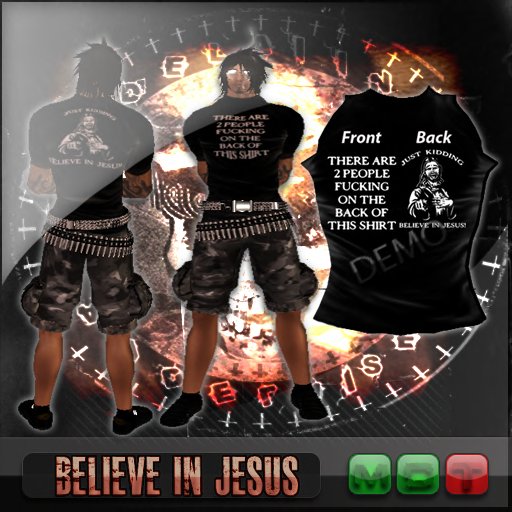 [OverDose] Believe in Jesus Shirt