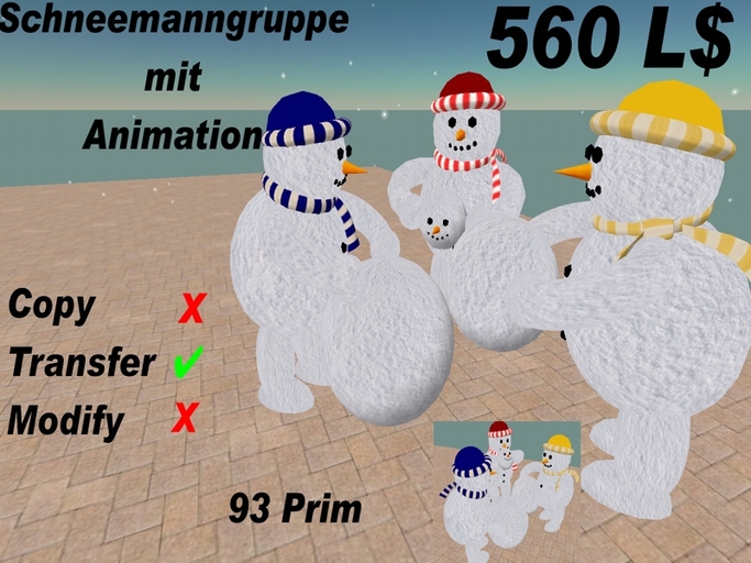 Schneemanngruppe