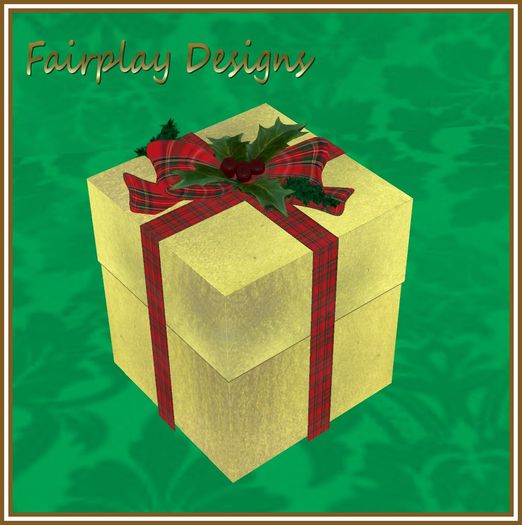 ~FDA~ Twelve Days of  Christmas Gift Box *TOUCH ME*