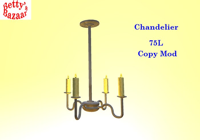 Betty's Bazaar Chandelier