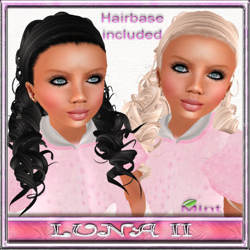 *MINT* Luna II Kids Hair Fat Pack - Hairbase included