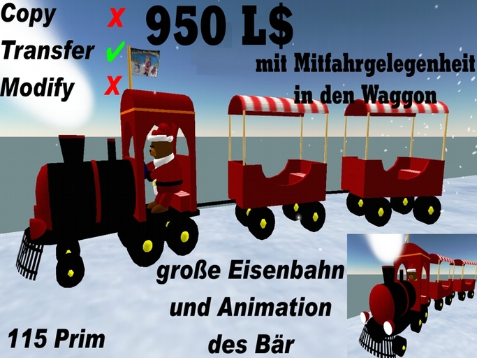 Weihnachtszug