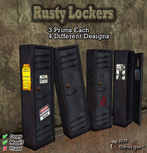 BN Rusty Lockers