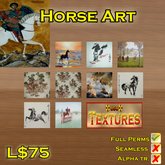 USC Textures - Horse Art 