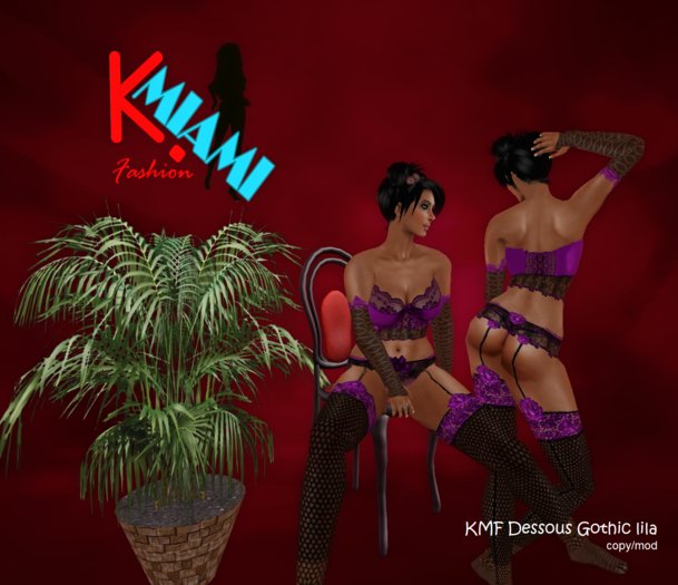 KMF Gothic Dessous lila