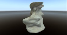ROCK ; 512 seamless kludge 18.12.11.A full permissions copymod prim 3d