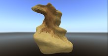 ROCK ; 512 seamless kludge 18.12.11.B full permissions copymod prim 3d