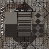 [FAW006] 6 512px Brown Tan Beige Argyle Wool Knit Fabric Textures for Sweater Hat Scarf Socks by E&D ENGINEERING