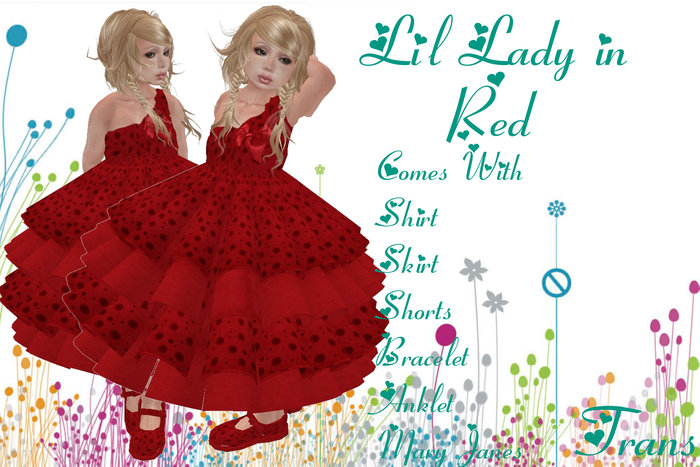 *LilDolly's* Lil Lady in Red