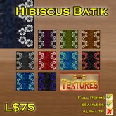 USC Textures - Hibiscus Batik 