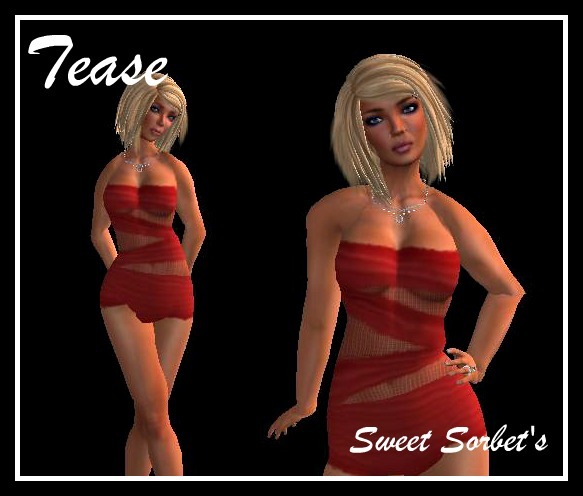 Sweet Sorbet's Tease - Red