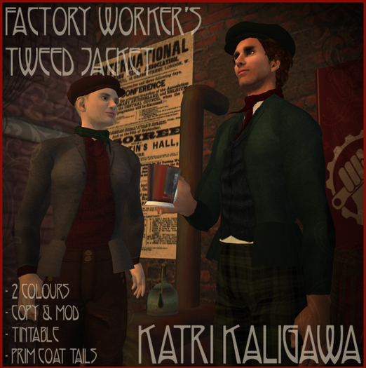Factory worker's tweed jacket COPY/MOD