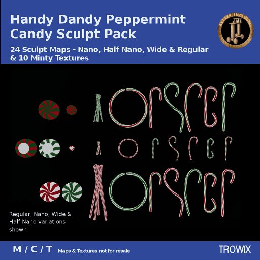 Trowix - Handy Dandy Peppermint Candy Sculpt Pack