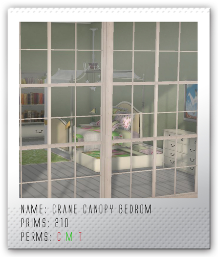Tiny Spaces - Crane Canopy Bedroom