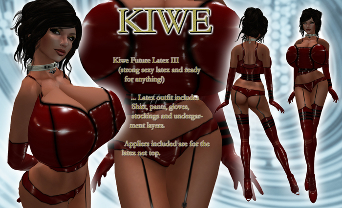 Kiwe Future Latex III (red) for Prim B's