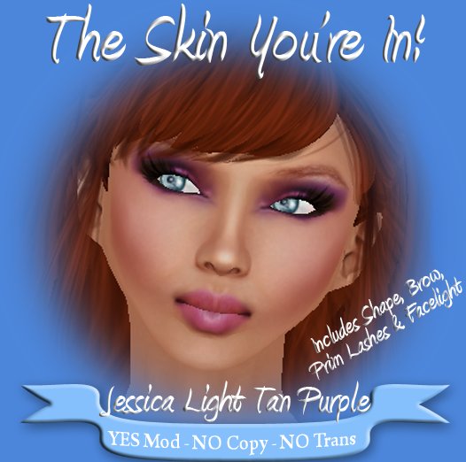 Jessica Light Tan Purple