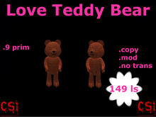 Love Teddy Bear (box)