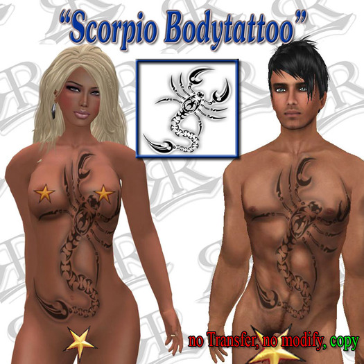::RR:: Scorpio Bodytattoo
