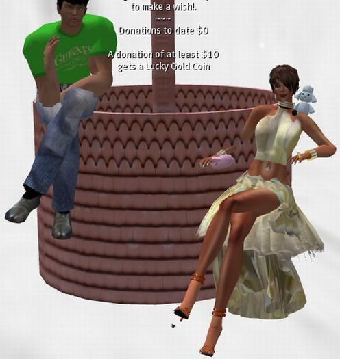 Lucky Coin Wishing Well