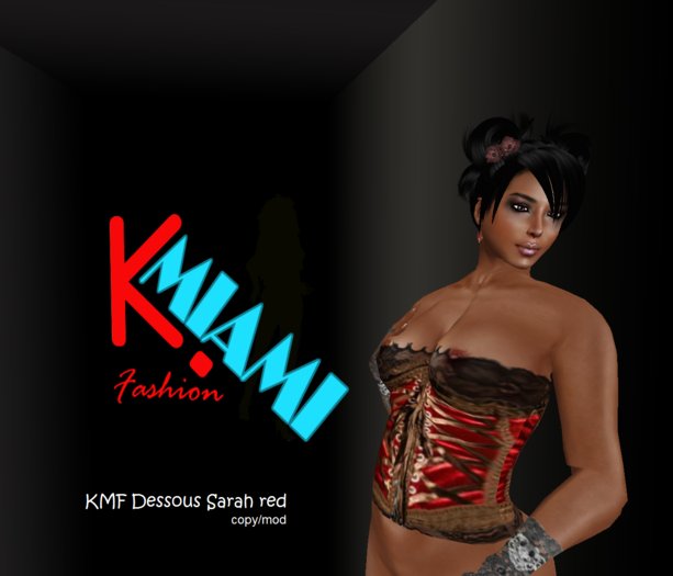 KMF Dessous Sarah red