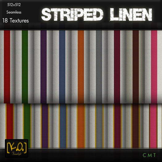[K.O.] - Striped Linen - 18 Seamless Textiles