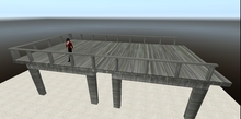TM 20 Meter Dock with Full Rails - Low Prim