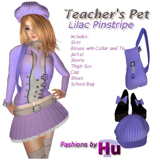 Teachers Pet Lilac Pin