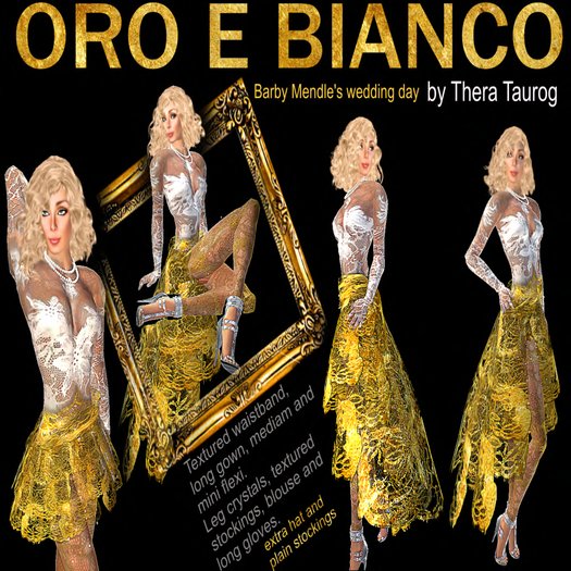 Lady Thera's Oro e Bianco - Barby Mendle
