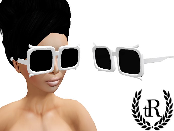 The Rove - white sunglasses