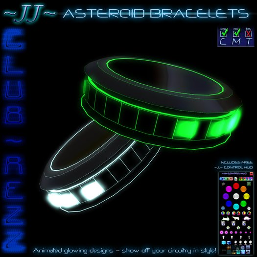 ~JJ~ Club~Rezz Bracelets - Asteroid