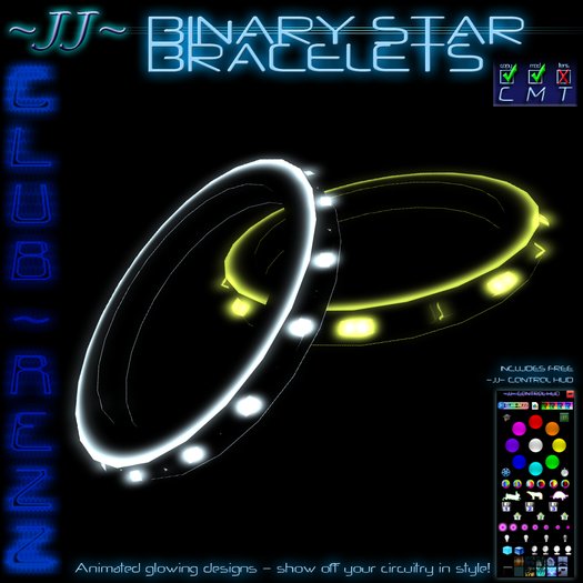 ~JJ~ Club~Rezz Bracelets - Binary Star