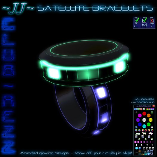 ~JJ~ Club~Rezz Bracelets - Satellite