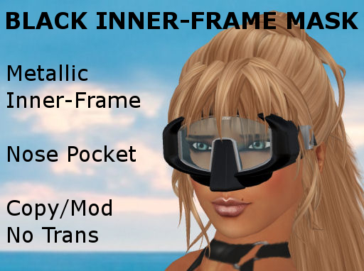 Black Internal Frame Mask