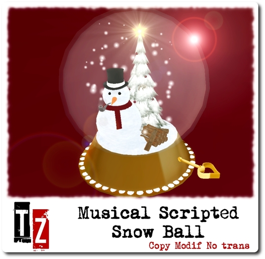 Christmas Snow ball (snowman)