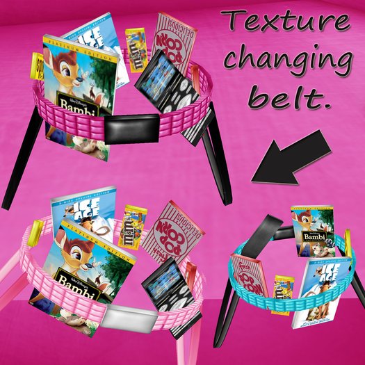 {JB} movie belt boxed