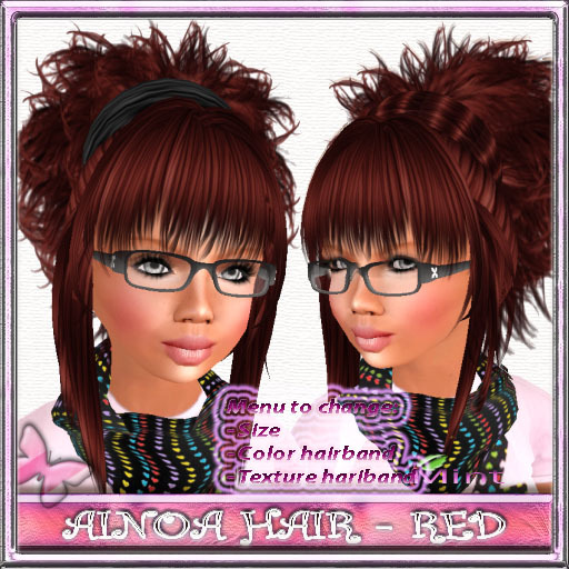 *MINT* Ainoa Kids Hair Red