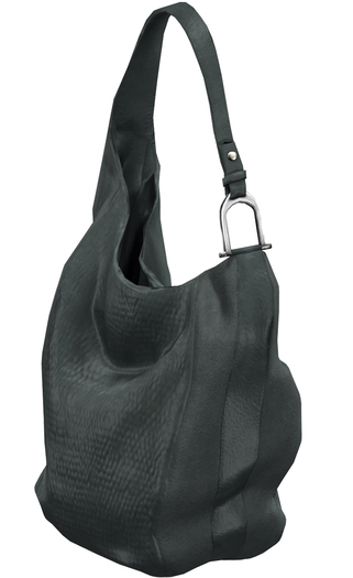 Maitreya Mesh Leather Satchel * Mint-Grey