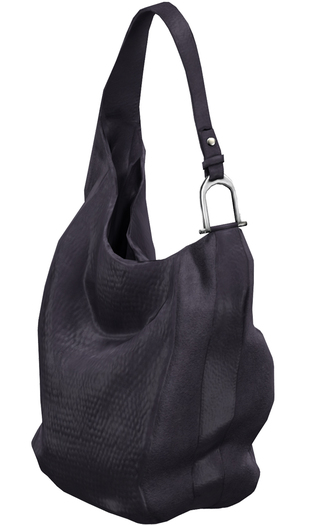 Maitreya Mesh Leather Satchel * Purple